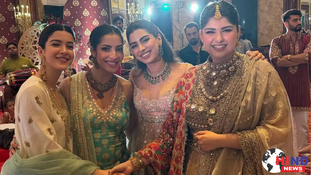 Photo of Wedding Festivities : अंशुला कपूर की शादी की रस्में शुरू, जुटा पूरा कपूर परिवार साथ