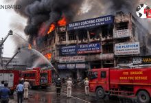 Photo of Patna Fire : पटना रेलवे कोचिंग कॉम्प्लेक्स में भीषण आग, छह घंटे बाद काबू पाया गया