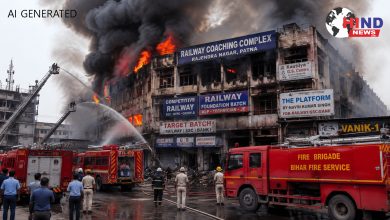 Photo of Patna Fire : पटना रेलवे कोचिंग कॉम्प्लेक्स में भीषण आग, छह घंटे बाद काबू पाया गया