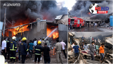 Photo of Factory Fire : अहमदाबाद पटाखा फैक्ट्री में भीषण आग, आठ लोगों की मौत, लाइसेंस रद्द होने पर भी संचालन जारी
