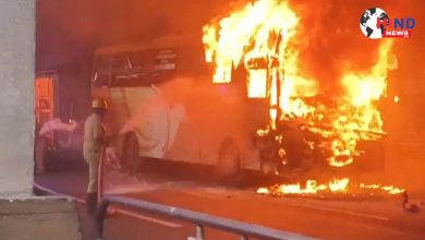 Photo of Bengaluru Bus Fire : बेंगलुरु में केरल सरकारी बस में भीषण आग, सभी यात्री सुरक्षित निकले