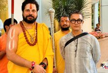 Photo of Spiritual Meeting : गणेशोत्सव में आमिर खान ने जगद्गुरु से लिया आशीर्वाद, मुलाकात चर्चा में