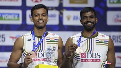 Photo of China Masters : सात्विक चिराग ने चीन की जोड़ी को हराकर पहली बार चाइना मास्टर्स का खिताब जीता