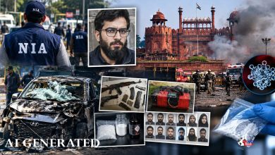Photo of Red Fort Blast : लाल किला ब्लास्ट में बड़ा खुलासा, कार में ही था डॉक्टर उमर, NIA चार्जशीट में 13 आरोपी