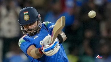 Photo of Virat Kohli Record : विराट कोहली ने रन चेज में रिकी पोंटिंग को पछाड़ा, अब धोनी और सचिन से पीछे