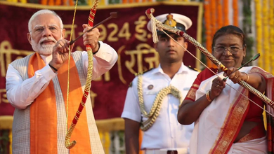 Photo of Dussehra 2026: देशभर में धूमधाम से मना दशहरा, पीएम मोदी बोले- सत्य और मानवता के साथ खड़े होने वालों की जीत होती है