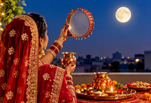 Photo of Karwa Chauth 2026 Moon Rise Time Today: दिल्ली में रात 8:17, लखनऊ में 8:06 बजे निकलेगा चांद, जानें नोएडा-जयपुर का समय