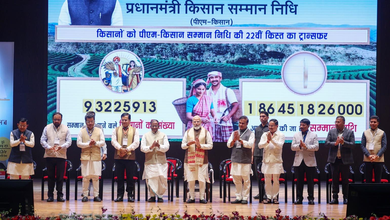 Photo of PM Kisan 24th Installment: किसानों के खाते में आएंगे 2,000 रुपये, 9.34 करोड़ लाभार्थियों के लिए 18,690 करोड़ रुपये जारी करेंगे पीएम मोदी
