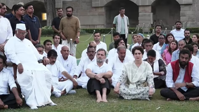 Photo of Protest, Opposition, Rajghat : राजघाट से लौटे राहुल गांधी समेत विपक्षी सांसद, कल फिर बड़े प्रदर्शन की तैयारी, बढ़ा सियासी घमासान