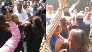 Photo of Congress Clash : दिल्ली में कांग्रेस और बीजेपी कार्यकर्ता भिड़े, महिला मोर्चा ने लगाया धक्का-मुक्की और गाली-गलौज का आरोप