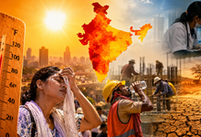 Photo of Heatwave Risk : भारत के 57 प्रतिशत जिलों में भीषण गर्मी का खतरा, 76 प्रतिशत आबादी पर मंडराया संकट