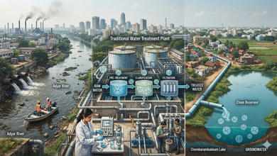 Photo of Forever Chemicals : पानी साफ करने वाले प्लांट भी फॉरएवर केमिकल्स से बेबस, चेन्नई की स्टडी ने बढ़ाई चिंता